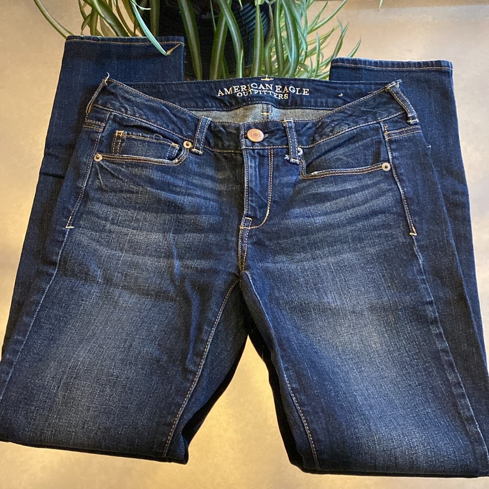 American Eagle Skinny Stretch Jeans, 4 Short